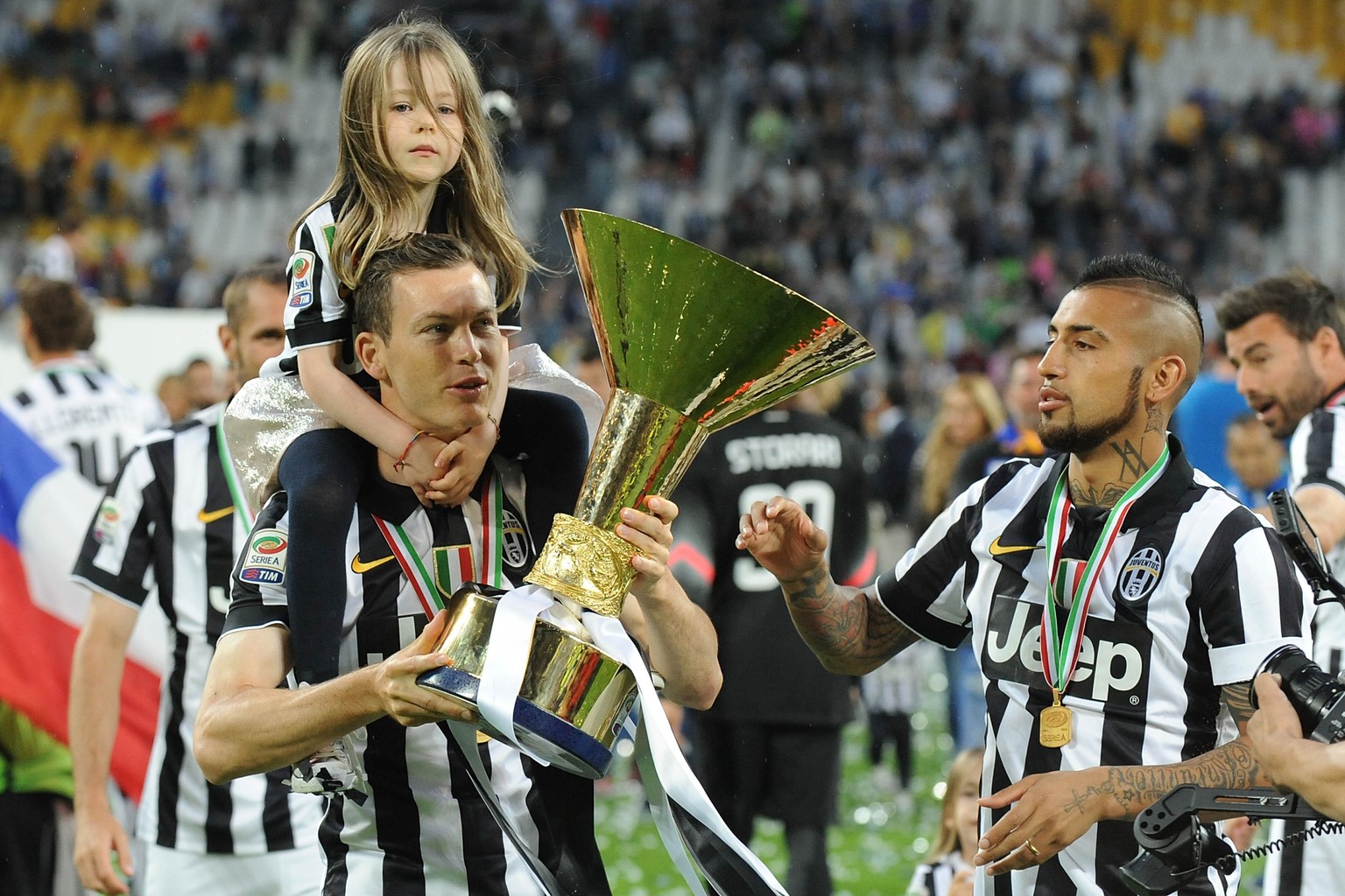 Das Double ist bereits geschafft: Morgen will Stephan Lichtsteiner mit Juventus das Triple holen.