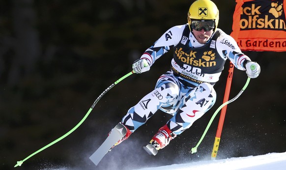 Alpine Skiing - FIS Alpine Skiing World Cup - Downhill Men - Val Gardena, Italy - 17/12/16 - Max Franz of Austria in action. REUTERS/Stefano Rellandini