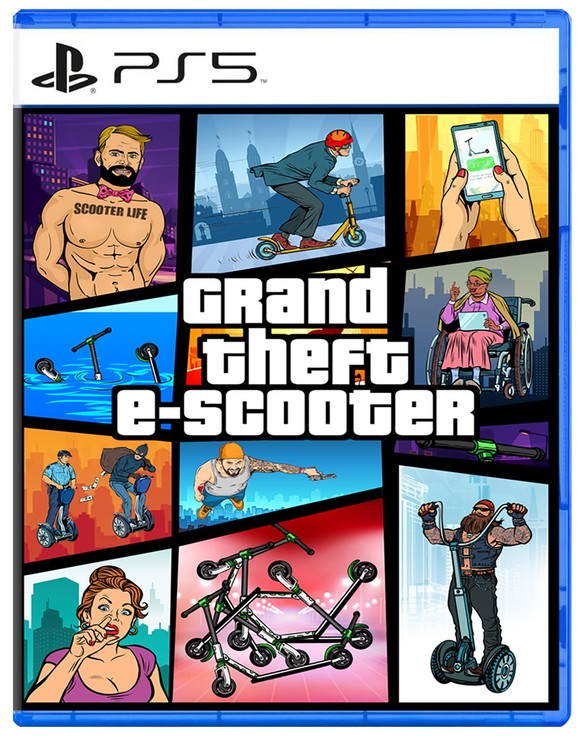 PlayStation 5 Game von watson.ch Grand Theft e-scooter