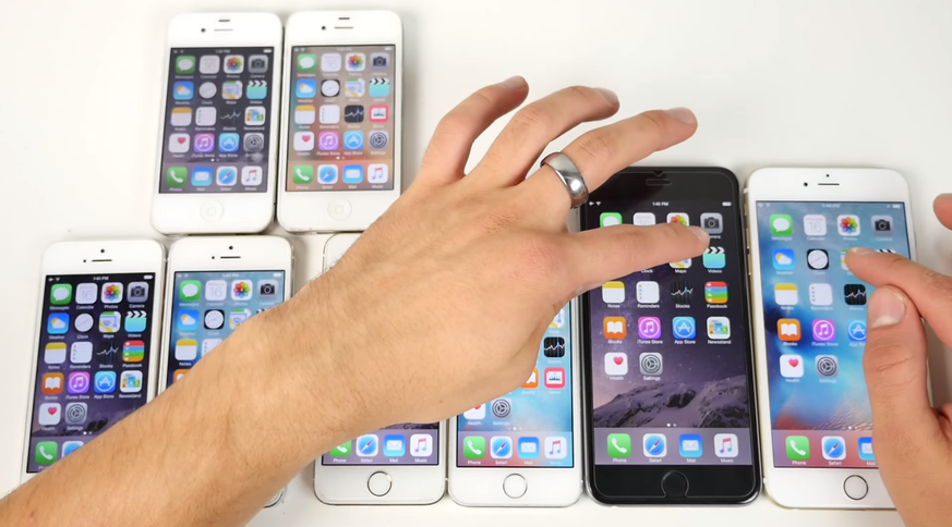 Speed-Test für Apples neues mobile Betriebssystem – mit älteren Geräten.