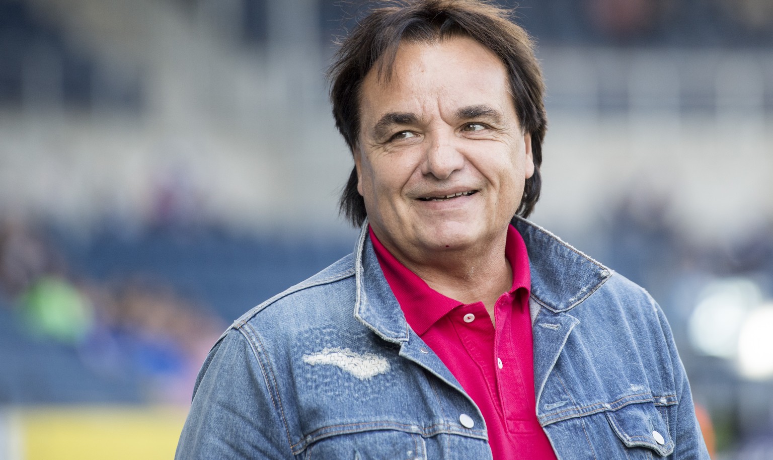 Der President des FC Sion, Christian Constantin beim Super League Meisterschaftsspiel zwischen dem FC Luzern und dem FC Sion vom Sonntag 30. September 2018 in Luzern. (KEYSTONE/Urs Flueeler)