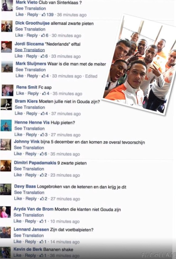 Rassistische Beleidigungen ohne Ende: Die Reaktionen auf das Selfie von Leroy Fer.