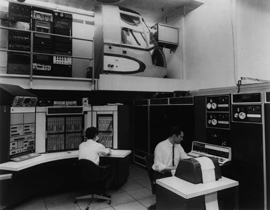 Kontrollraum ARPANET
