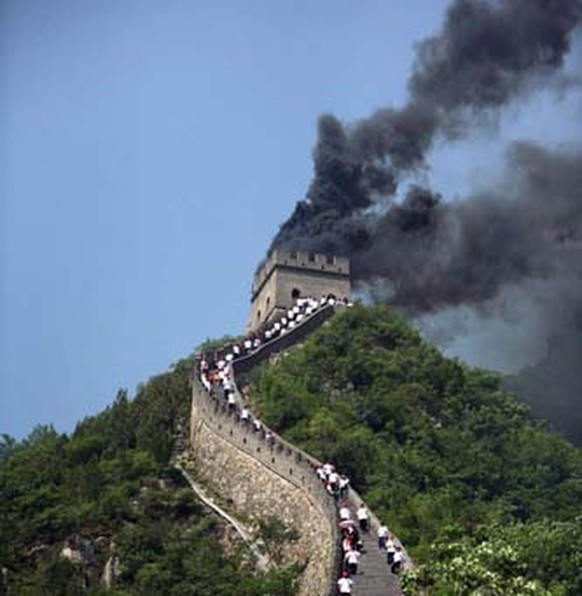 Chinesische Mauer, Rauchzeichen