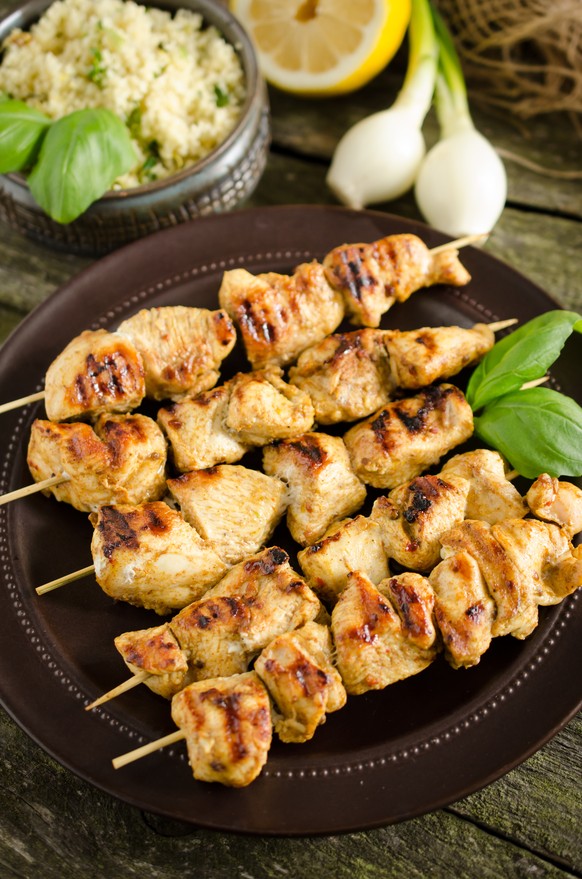 chicken poulet skewers kebab spiessli essen food huhn hähnchen marokko