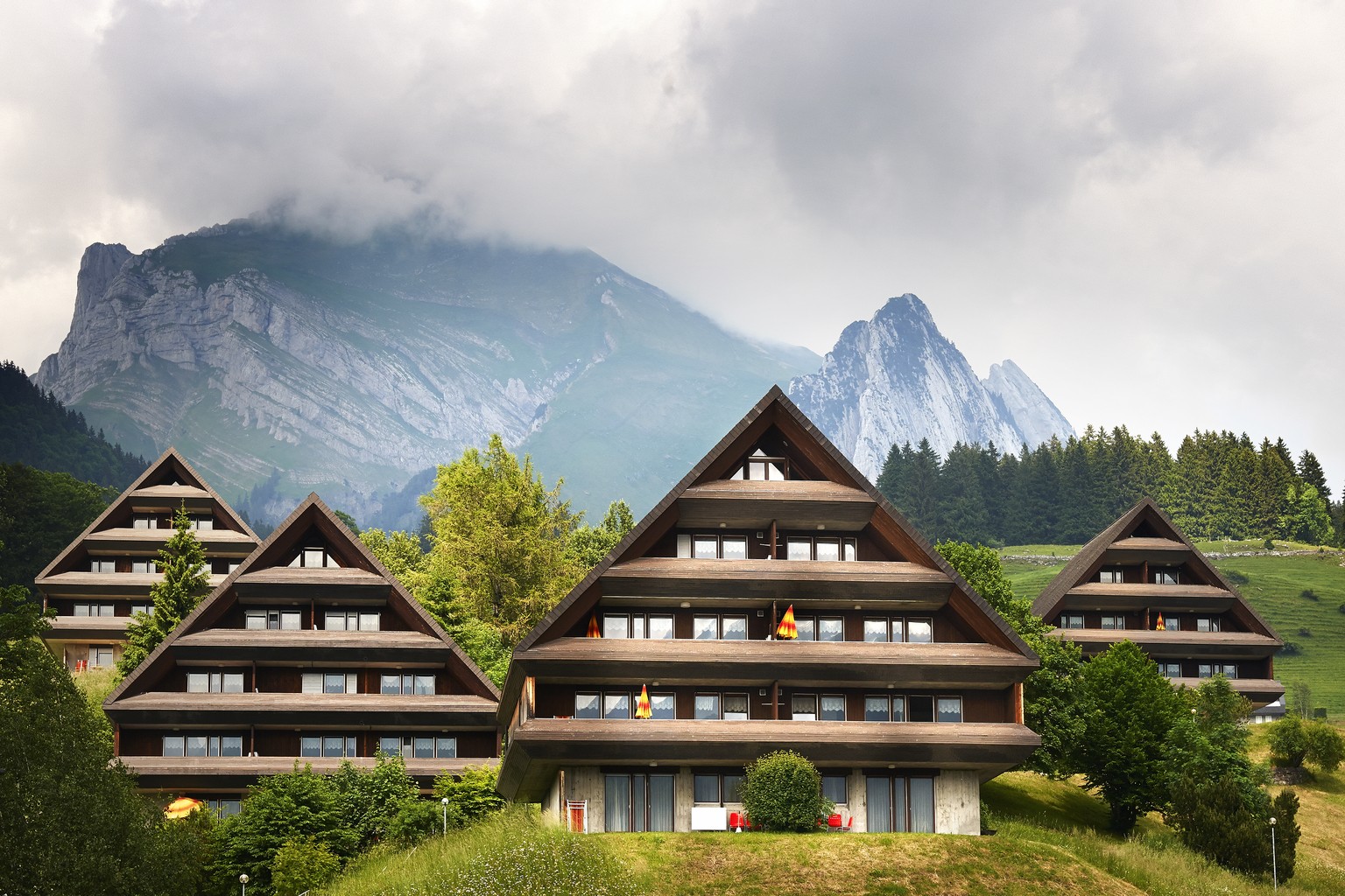 Das Reka-Feriendorf Wildhaus im Toggenburg ist bei Schweizer Familien besonders beliebt.