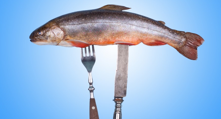 Fisch mit normalem Besteck essen? Würde wohl auch funktionieren.