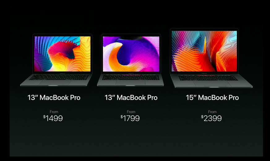 Das günstigste neue MacBook Pro (ohne Touch Bar) gibt's für 1699 Franken.