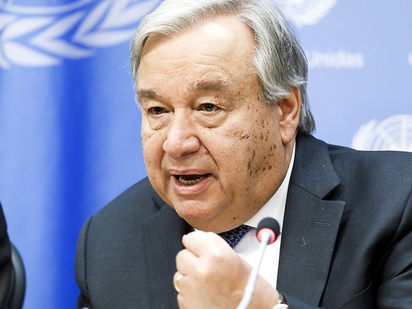 Uno-Generalsekretär António Guterres hat zum Klimagipfel in New York eingeladen. (Archivbild)