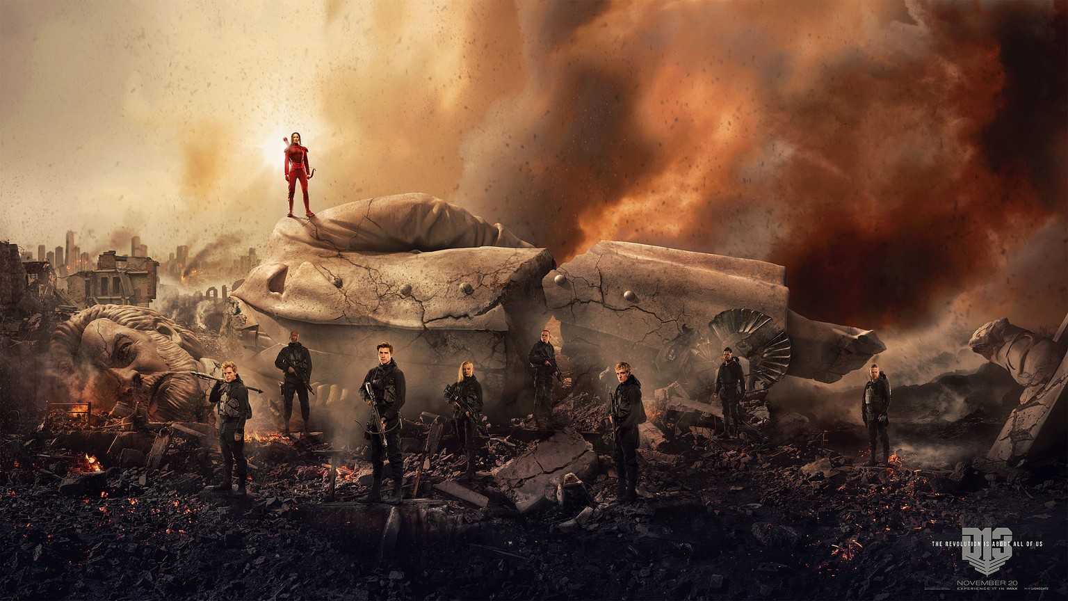 Jetzt auch in 4DX: Jennifer Lawrence wird auch das Finale der «Hunger Games» dominieren.
