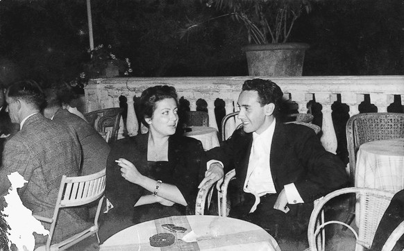 Junge Liebe: Marcella und Victor, 1952 in Italien.