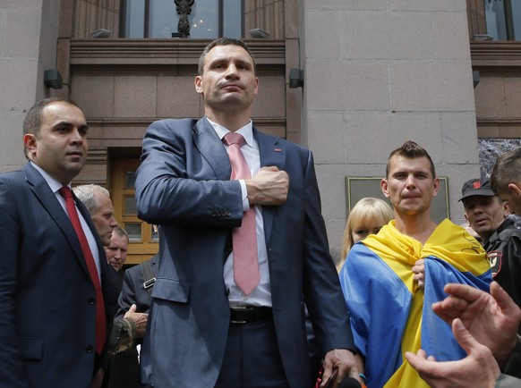 Boxer und Politiker Vitali Klitschko