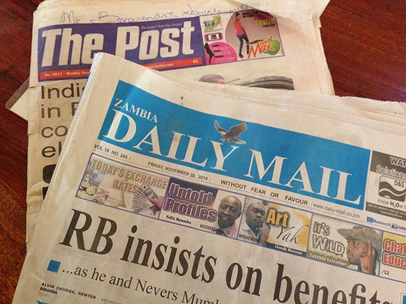 Zwei der grossen nationalen Zeitungen: «The Post» und die «Daily Mail».