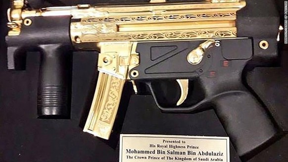 Die Maschinenpistole von Heckler &amp; Koch MP5 kostet im Normalfall etwa 2000 Dollar, was die Individualisierungen kosteten, ist nicht bekannt.