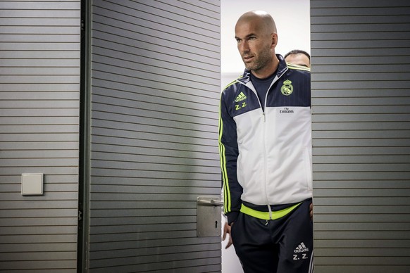 Mit dem Amtsantritt bei Real Madrid ging für Zidane als Trainer eine grosse Tür auf.