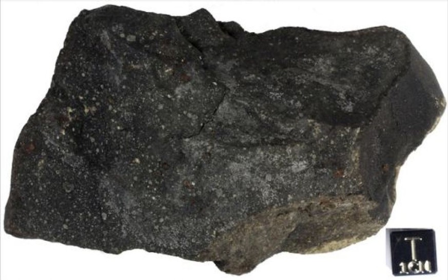 Dem Murchison-Meteoriten sieht man nicht an, dass er so etwas &quot;Romantisches&quot; wie Sternenstaub enthält. (zVg PNAS)