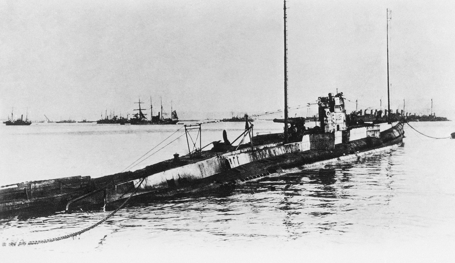Dieses U-Boot, die U-20, versenkte die&nbsp;«Lusitania».
