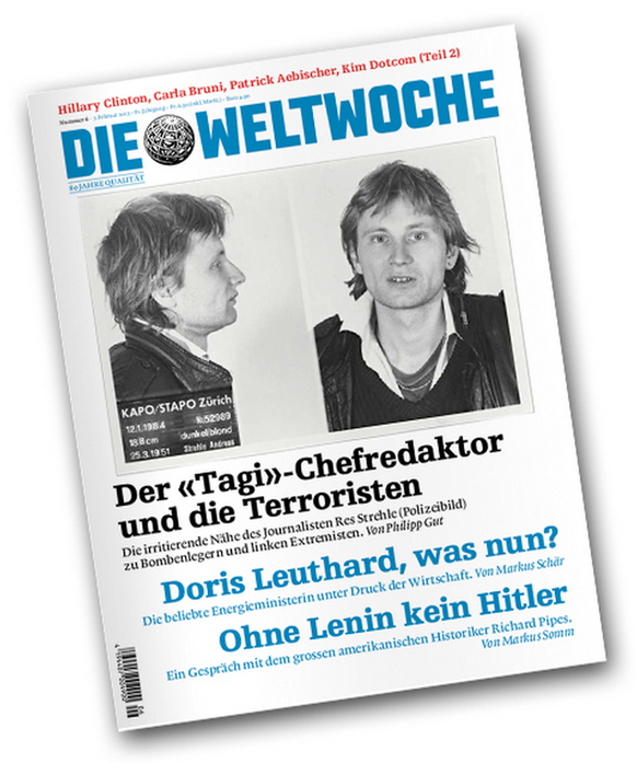«Weltwoche»-Cover vom 7. Februar 2013. &nbsp;