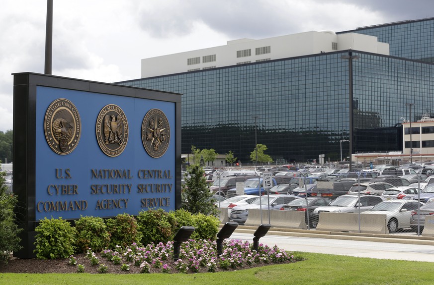 FILE - In this June 6, 2013 file photo, the National Security Agency (NSA) campus in Fort Meade, Md. Russian hackers attacked at least one U.S. voting software supplier days before the 2016 presidenti ...