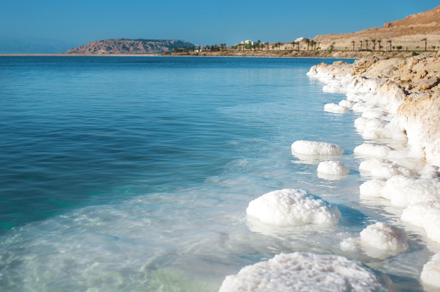 Ufer des Toten Meeres