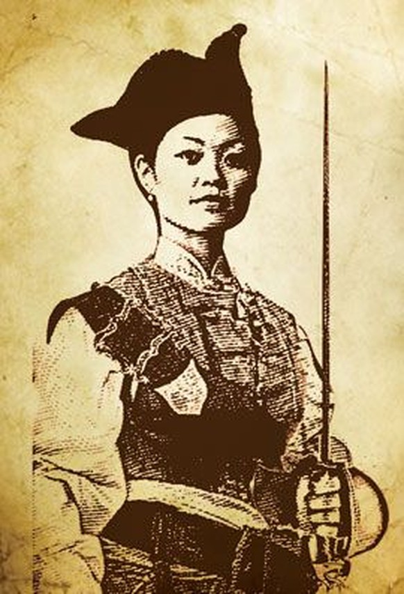 Dei chinesische Piratenchefin Zheng Yisao