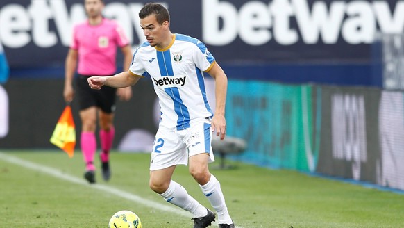 Kevin Bua Leganes, NOVEMBER 15, 2020 - Football / Soccer : Spanish La Liga Smartbank match between CD Leganes 1-0 AD Alcorcon at the Estadio Municipal de Butarque in Leganes, Spain. Noxthirdxpartyxsal ...