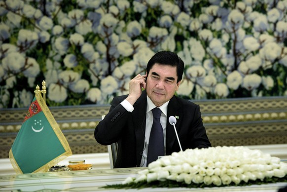 Turkmenistans Präsident Gurbanguly Berdimuhamedow.