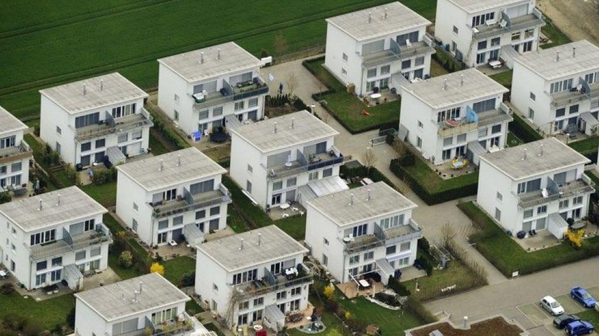 Wohnen im Einfamilienhaus ist in der Schweiz ein seltenes Privileg: 22,6 Prozent der Schweizer Wohnbev