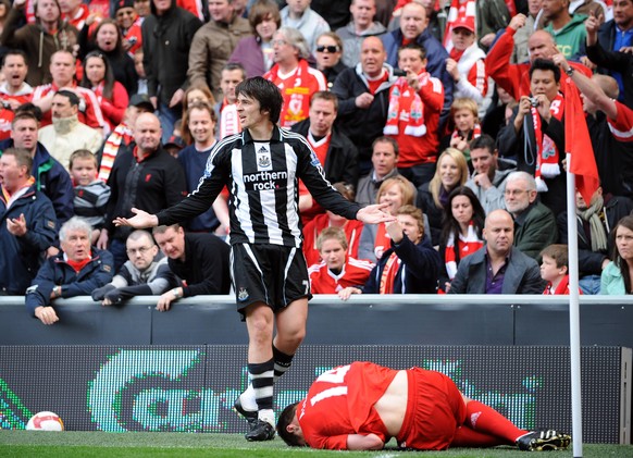 Joey Barton Is Sent Off After Alonso Tackle Liverpool V Newcastle Liverpool V Newcastle Anfield, Liverpool, England 03 May 2009 Joey Barton Is Sent Off After Alonso Tackle Liverpool V Newcastle Liverp ...