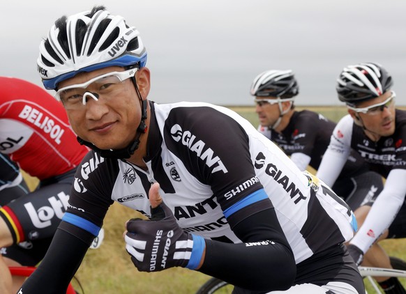 Ji Cheng ist der erste Chinese bei der Tour de France.