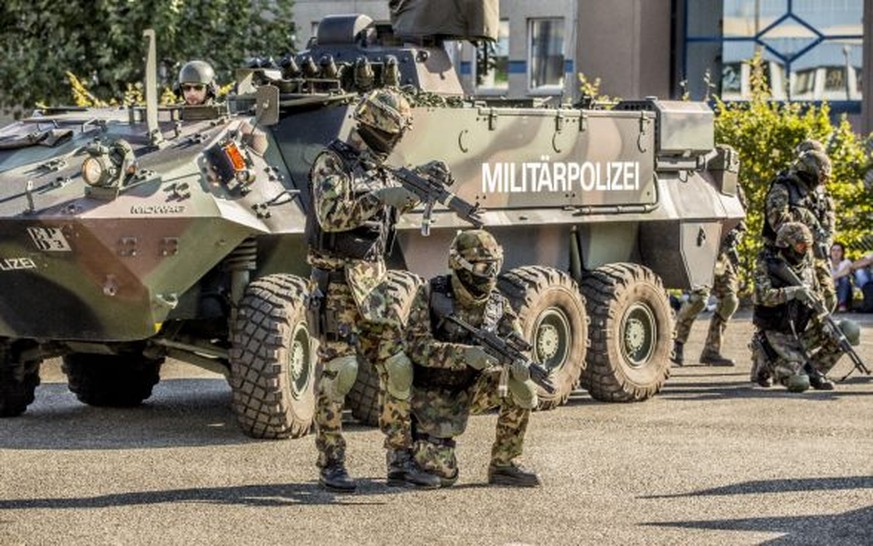 In Sion ist die Militärpolizeischule 19 zuhause (Archivbild).