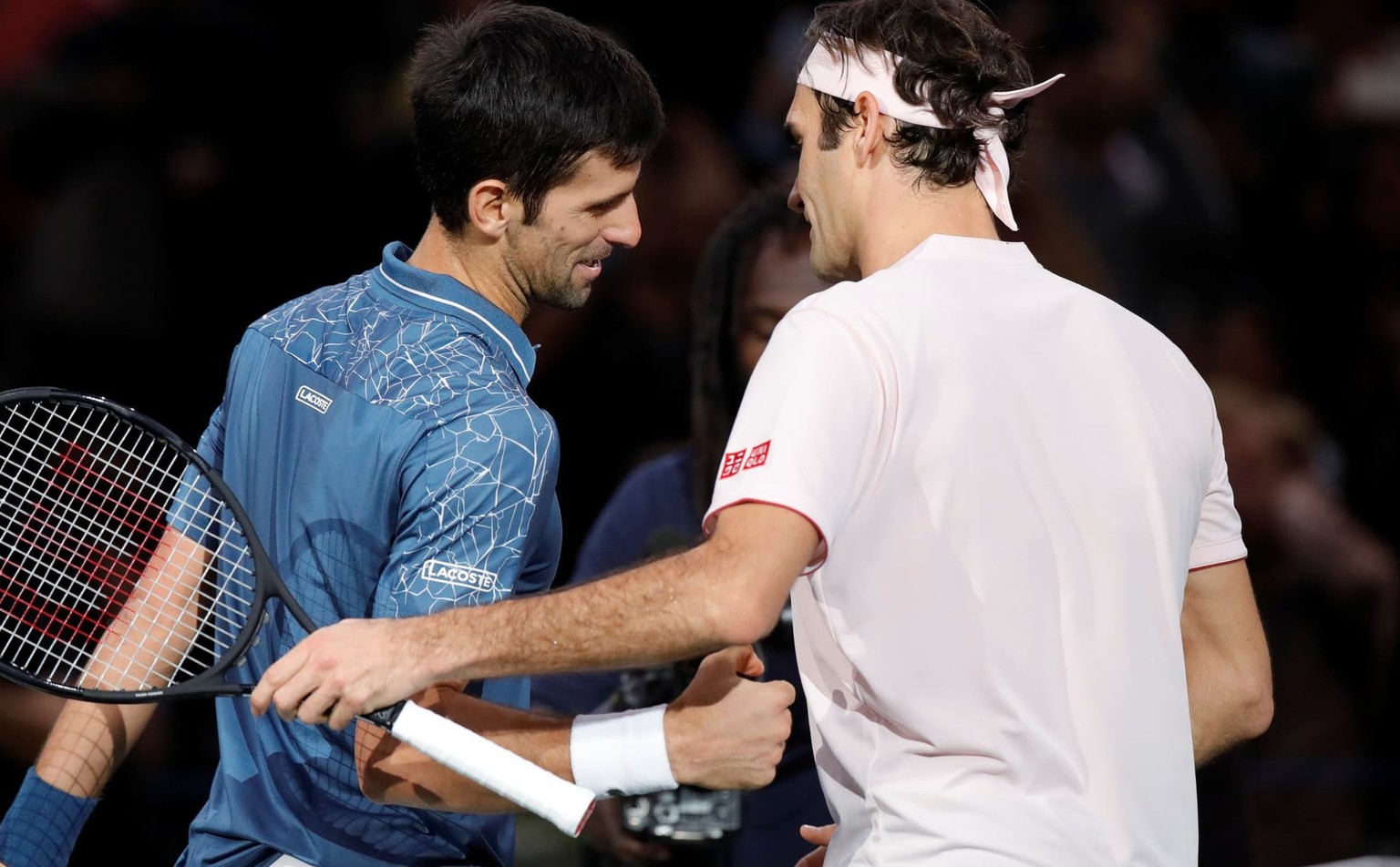 Zu oft musste Federer Djokovic in den letzten Jahren zum Sieg gratulieren.