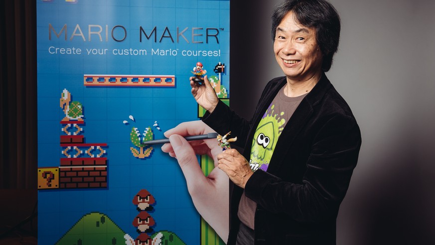 Mit dem «Mario Maker» kann man künftig seine eigenen «Super Mario»-Games entwickeln.