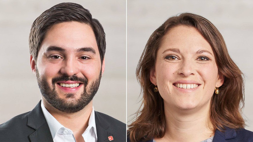 Cédric Wermuth und Mattea Meyer wollen als Doppelspitze das Parteipräsidium der SP übernehmen.