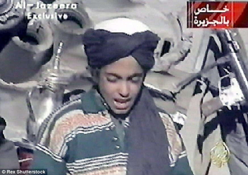 Hamza Bin Laden, Spross des getöteten Osama bin Laden.