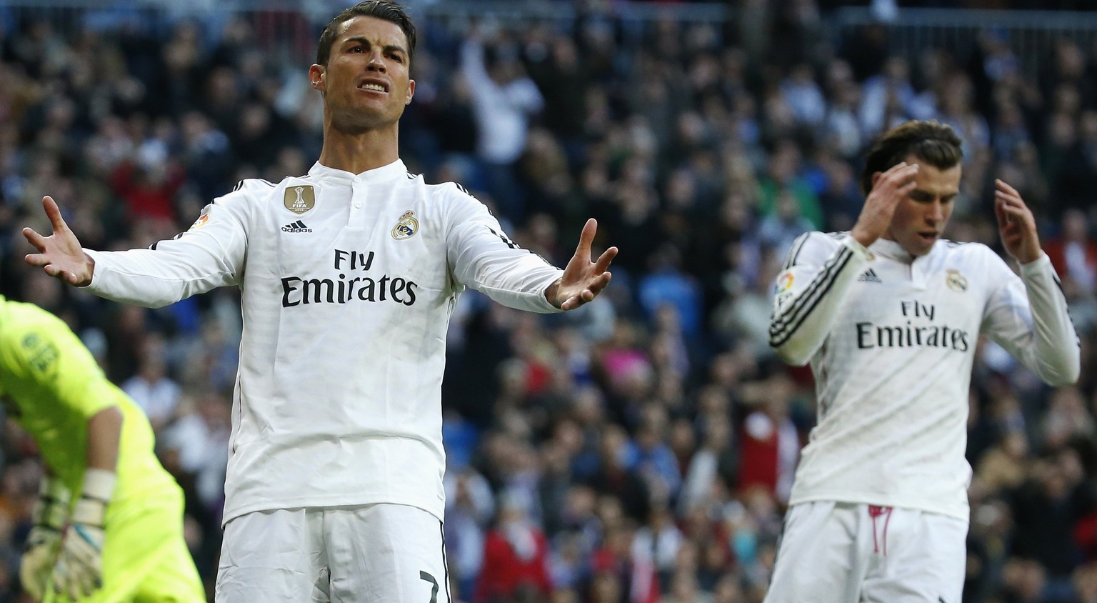 Cristiano Ronaldo und Gareth Bale hadern: Wenig läuft derzeit für die beiden teuersten Spieler der Welt.