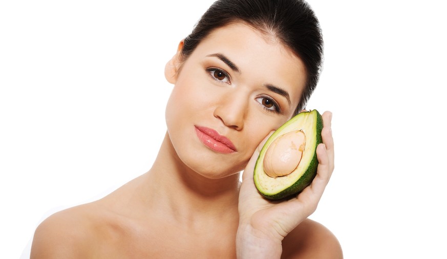 avocado frucht obst gemüse vegi stock photo foto frau kosmetik new age yoga bollocks food essen