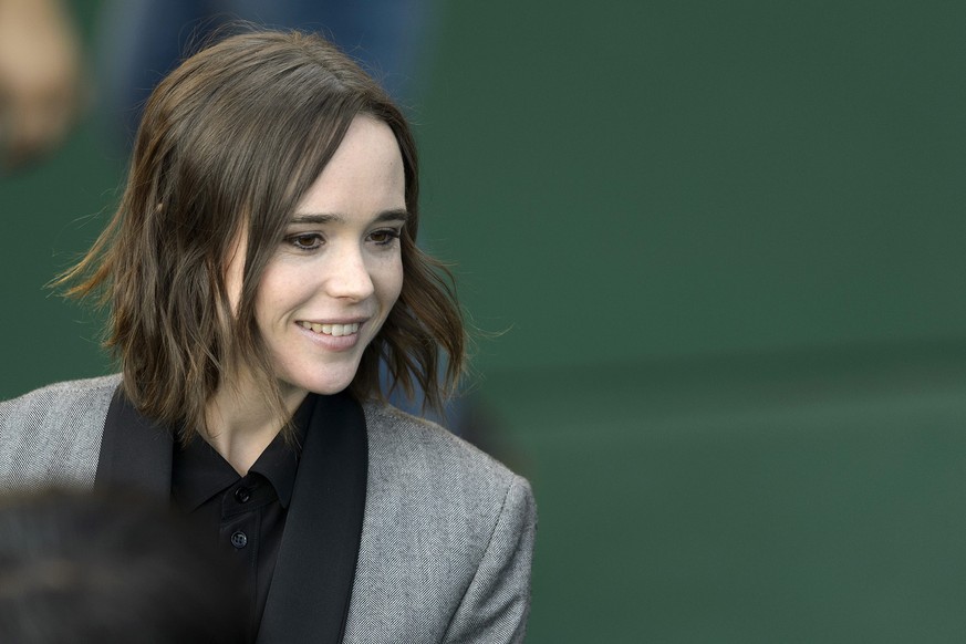 Loveliness personified. Ellen Page am Freitagabend vor dem Kino Corso.