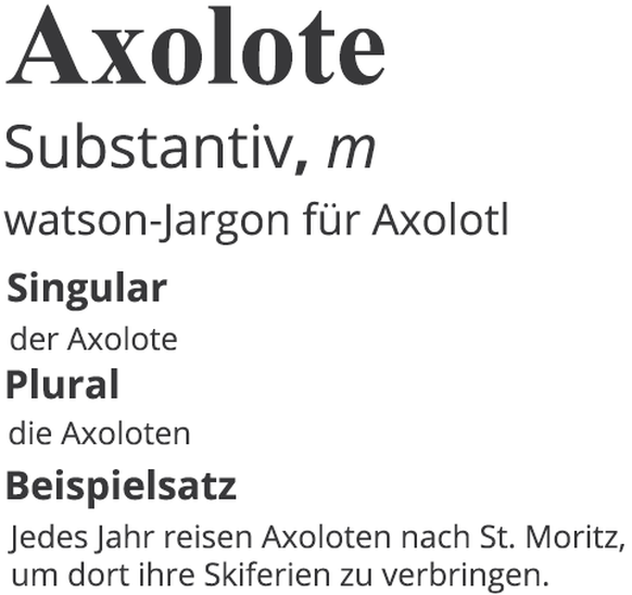Axolote watsikon