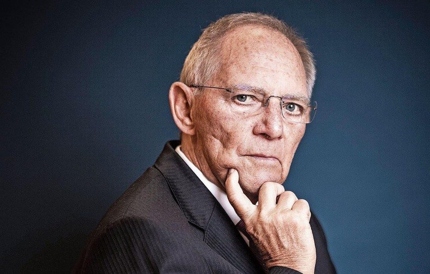 Aus der Politik schöpft er Kraft: Wolfgang Schäuble, der 1990 ein Attentat überlebte.