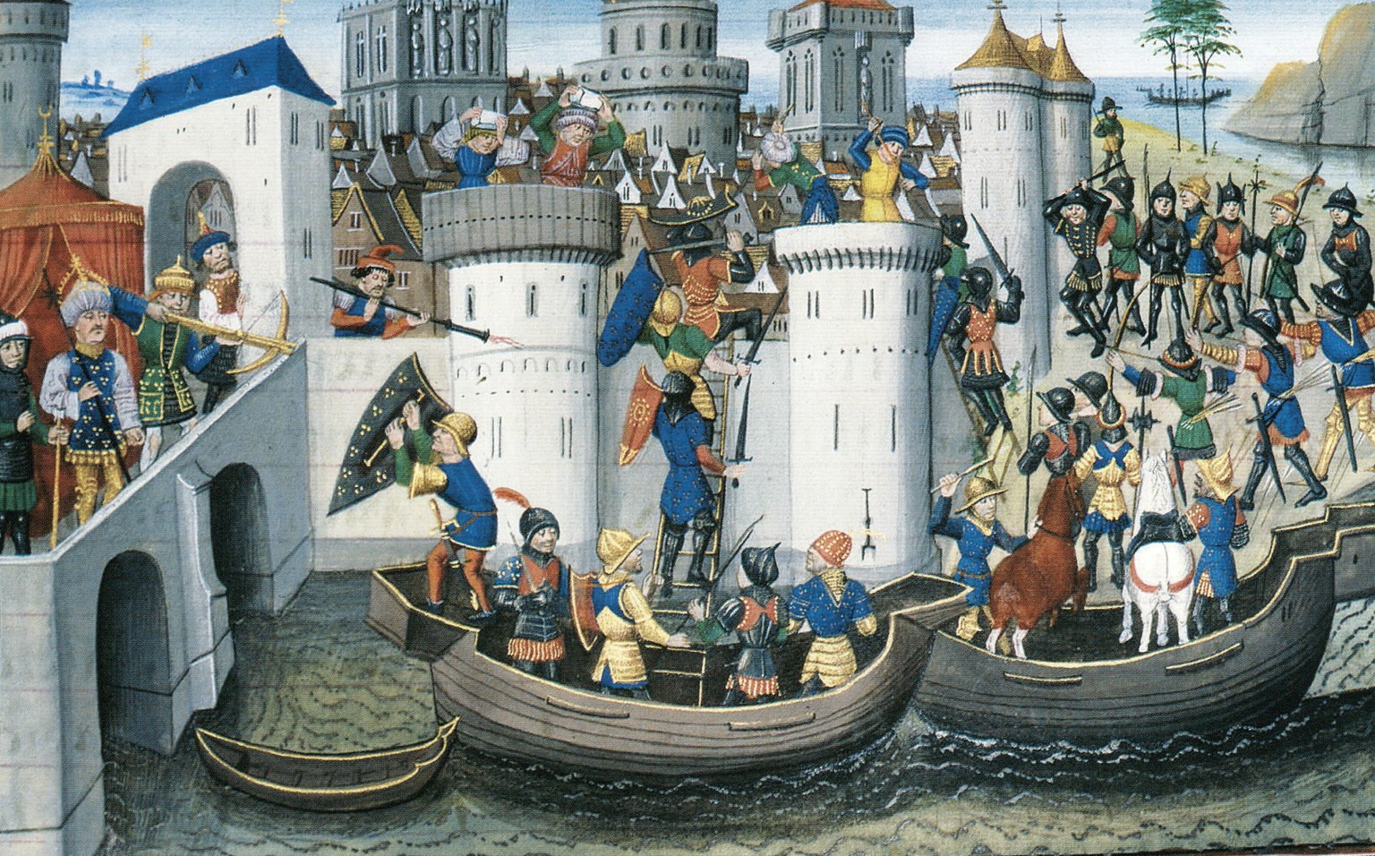 Die Eroberung Konstantinopels, 1204.