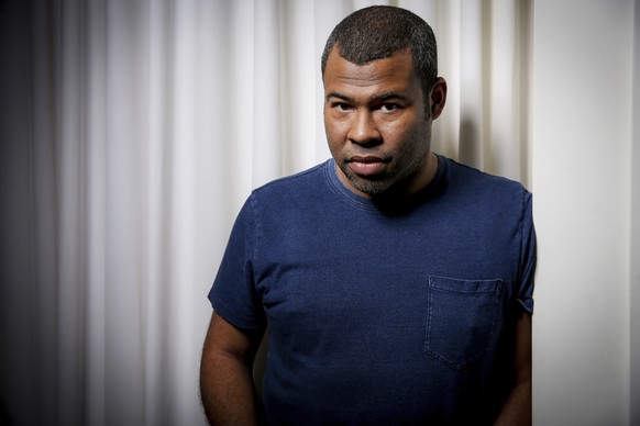 In this Thursday, Feb. 9, 2017 photo, Jordan Peele poses for a portrait at the SLS Hotel in Los Angeles. Peele&#039;s directorial debut, “Get Out,” in theaters Friday, Feb. 24, is one of those rare cr ...