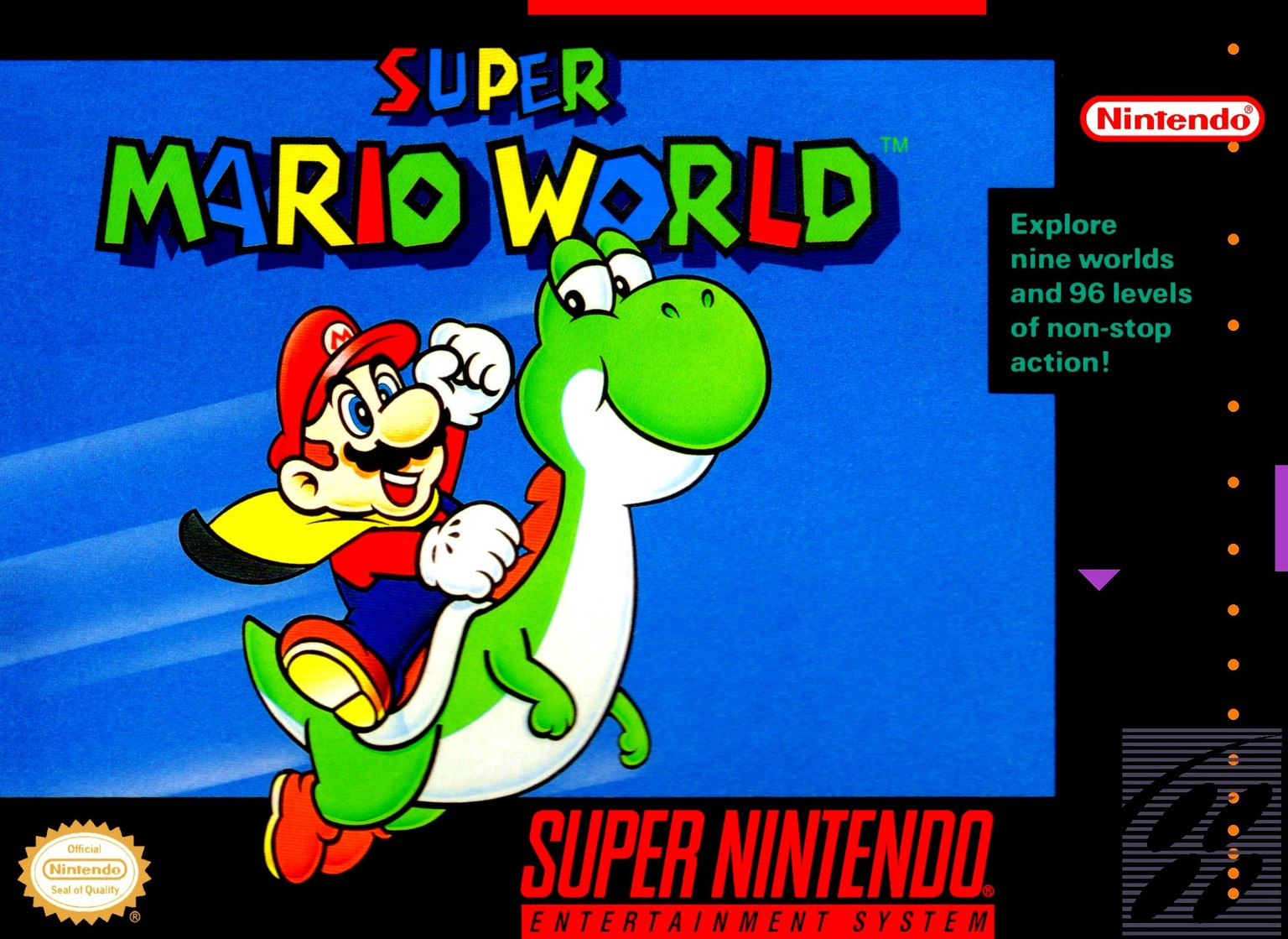 Alleine bei diesem Cover von «Super Mario World» werden ganz viele Erinnerungen wach.