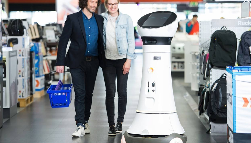 Nach Deutschland lanciert Media Markt Serviceroboter auch in der Schweiz.&nbsp;