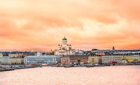 Helsinki ist die Hauptstadt von Finnland.