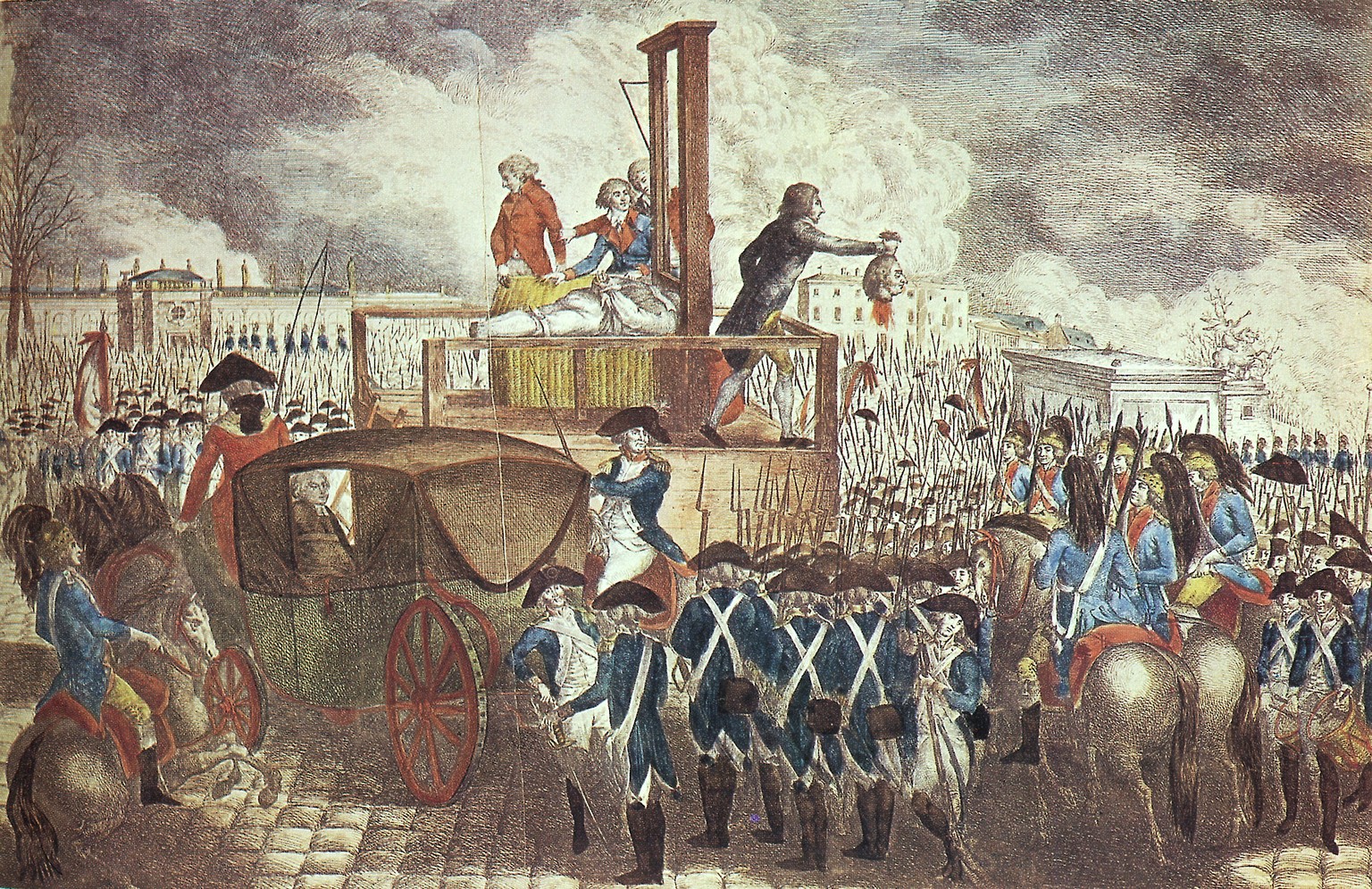 Kein Glückstag: Die Hinrichtung Louis XVI.' am 21. Januar 1791.