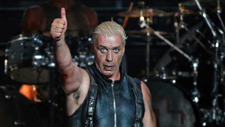 Er polarisiert mit seiner Band immer mal wieder: Rammstein-Frontmann Till Lindemann. (Archivbild)