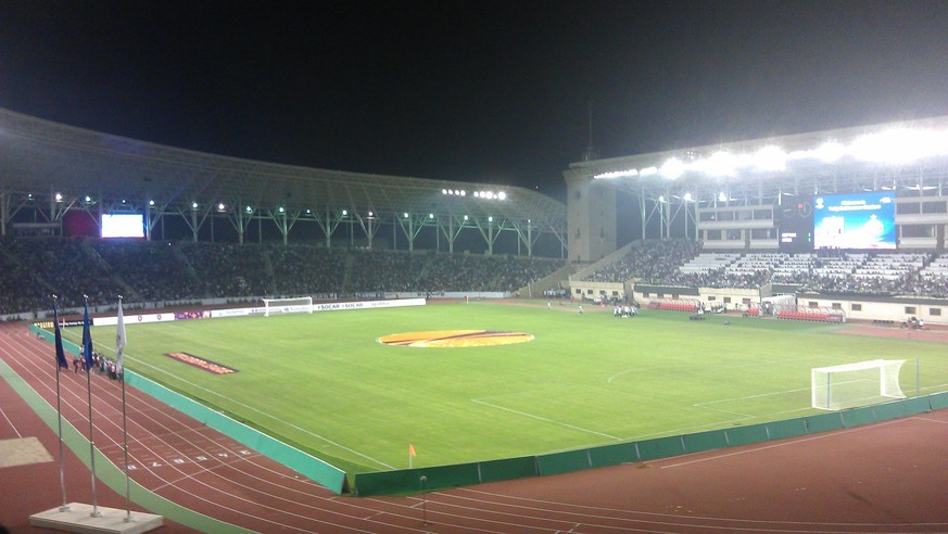 Das Tofik-Bachramov-Stadion in Baku.