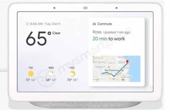 Nach Amazon hat auch Google bald einen Smartspeaker mit Display.&nbsp;