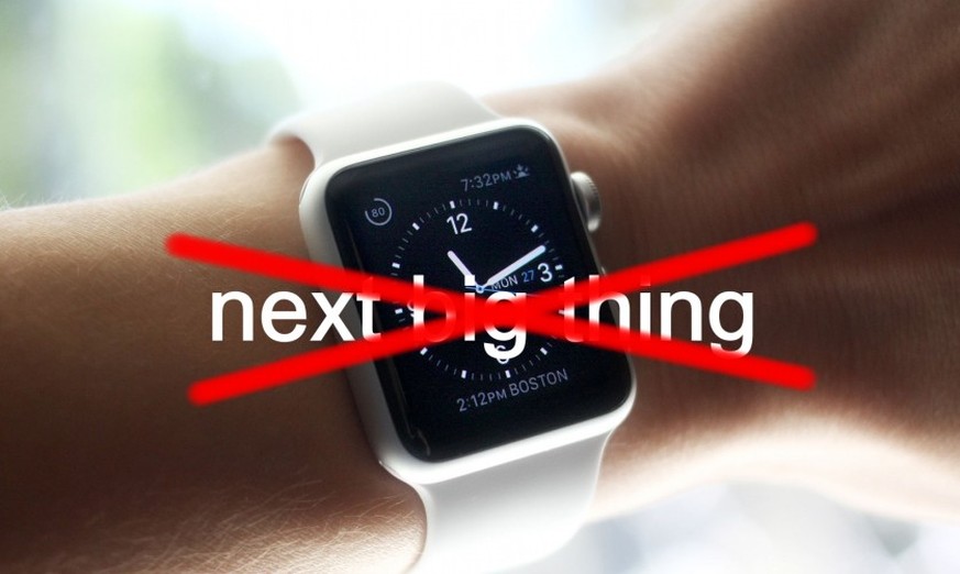 Die Apple Watch hatte einen langsamen Start und hat dann stark nachgelassen ...
